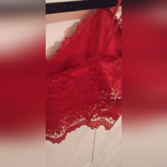 Duufin L-XL lace cropped cami - Picture 4 of 6